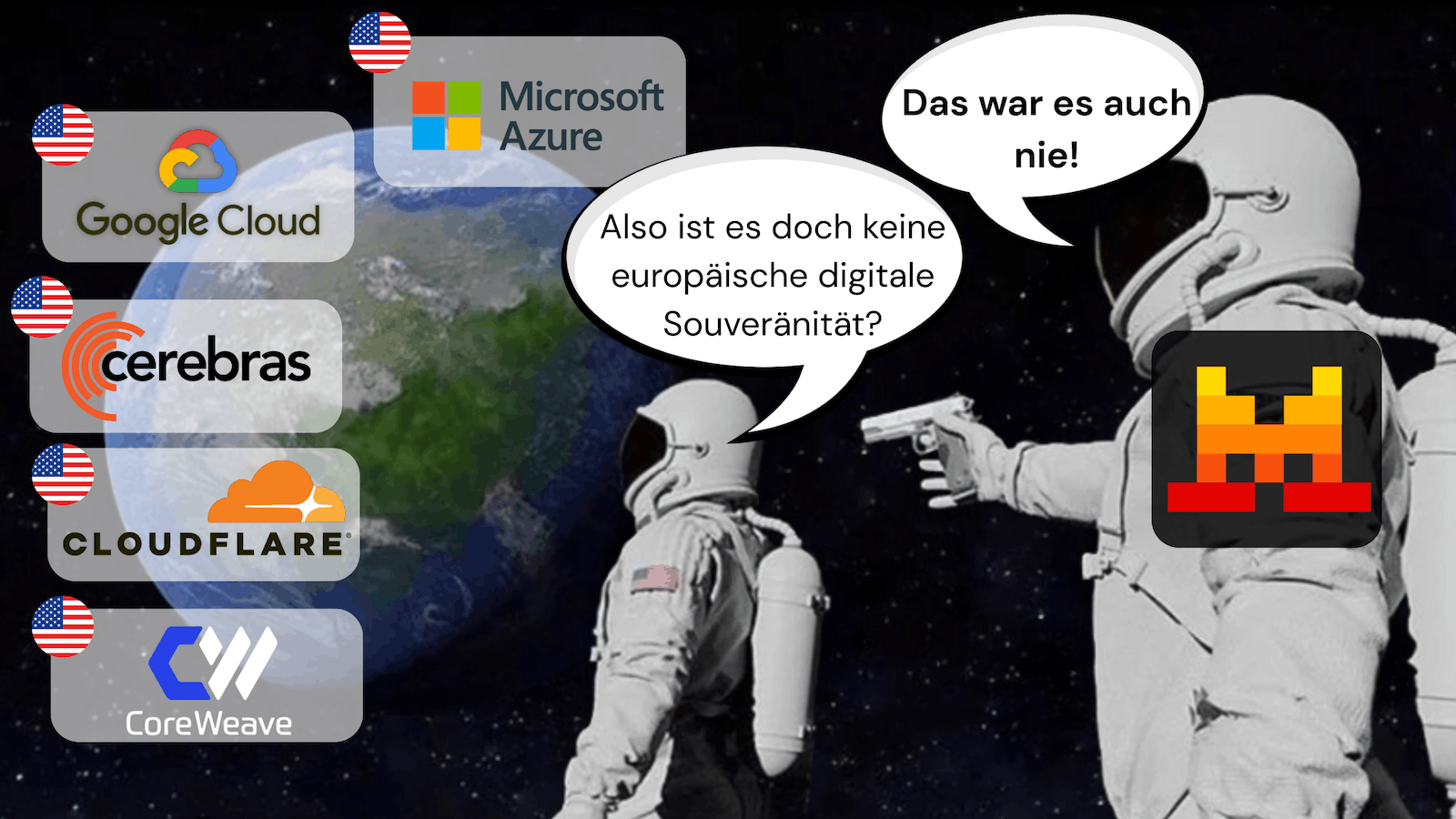 Mistrals Unterauftragsverarbeiter beinhalten eine lange Liste an US-Unternehmen